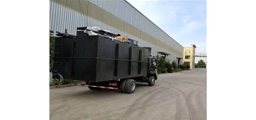 江西订购的建筑工地用地埋污水处理设备发货啦！